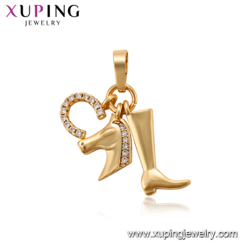 34219 xuping environmental copper animal horse pendants charms